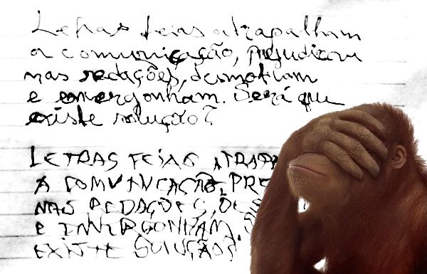 Pessoas com a “letra feia” são consideradas mais inteligentes, aponta estudos.