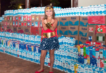 Garota que venceu o câncer arrecada mais de 5 mil litros de leite para crianças em tratamento