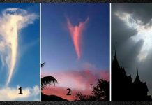 Qual nuvem se parece com um anjo? Escolha e descubra o que isso significa!