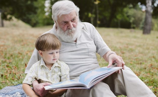 Um dia, um jovem perguntou a seu avô: Avô, como você poderia ter vivido antes …
