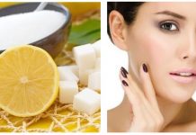 Esfoliação com limão para revelar uma nova pele.