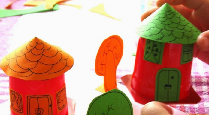 Atividades, brinquedos e brincadeiras com potinhos de Danoninho