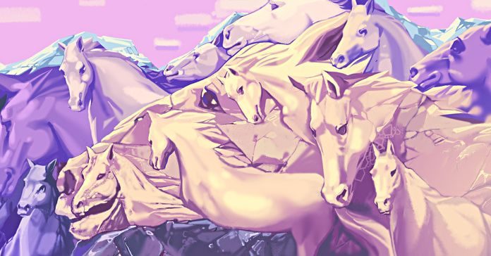 Teste: quantos cavalos você vê nesta imagem? A resposta pode revelar muito sobre você!