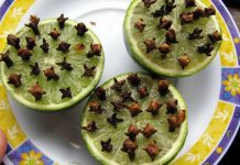 Adicione cravo em limões e limas para afastar mosquitos, vespas e moscas.