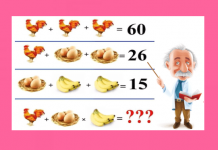 Tendências: quebra-cabeça de galo, ovo e banana