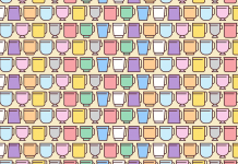 Desafio visual: você consegue encontrar os 3 copos sem orelhas escondidos nesta imagem?