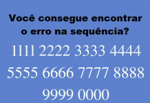 Desafio: Você consegue encontrar o erro na imagem fornecida?