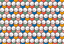 Desafio da hora: Encontre duas pessoas virando para o outro lado.