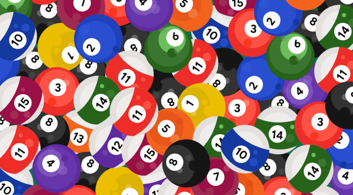 Desafio visual: Encontre cinco bolas pretas com o número 3.