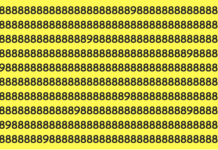 DESAFIO DO DIA: Quantos 9s você vê na foto? Apenas 1 em cada 4 pessoas os vê a todos!