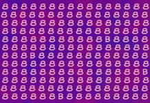 Existem Bs ocultos entre os números “8” e existem mais de 2. Quantos você consegue encontrar?