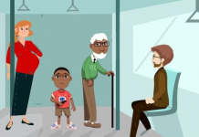 Diga a quem você abrirá mão do seu lugar e nós lhe contaremos algo interessante sobre você👀