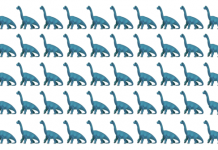 Descubra o dinossauro diferente em menos de 10 segundos. Você pode?