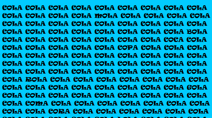 Na palavra COLA substituímos apenas uma letra e resultaram 10 novas palavras! Encontre-as!