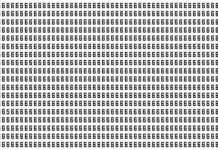 Você consegue encontrar um cinco em um mar de seis?