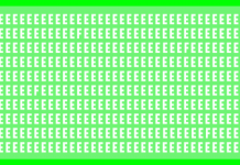 Um quebra-cabeça que nem todos podem fazer. Você aceita o desafio? Encontre todas as letras “Fs”!