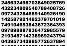 Teste de percepção de meio minuto: Encontre o número 765😊