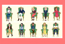 Teste de capacidade de ‘olhar para as pessoas’: Em sua opinião, como o líder se sentaria corretamente?