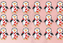 Teste de atenção plena: Um dos pinguins é diferente. Encontre-o!
