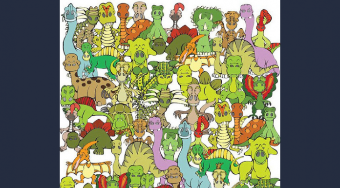 Encontre a tartaruga entre os dinossauros, o desafio visual (nível de especialista) que poucos conseguem resolver
