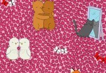 Desafio viral: Há um coração escondido entre as flores e você deve encontrá-lo o mais rápido possível.