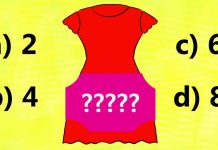 Parece simples, mas é mais complicado do que parece: Quantos buracos existem neste vestido?