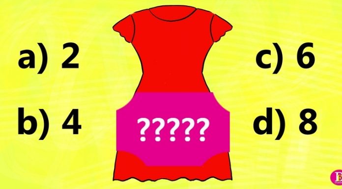 Parece simples, mas é mais complicado do que parece: Quantos buracos existem neste vestido?