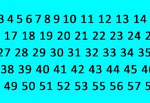 Desafio de atenção plena: Qual o número faltante?
