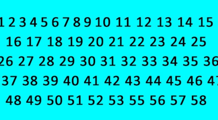Desafio de atenção plena: Qual o número faltante?