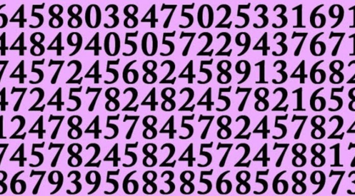 Quão bom é o seu poder de percepção? Quão rápido você consegue encontrar o número 25 nesta foto?