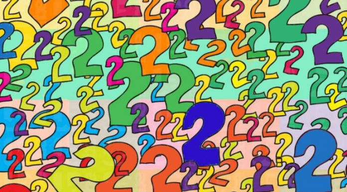 Você pode ver o ponto de interrogação? O desafio visual que vai gerar centenas de perguntas