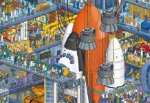 Desafio visual: Encontre a mulher que trabalha.