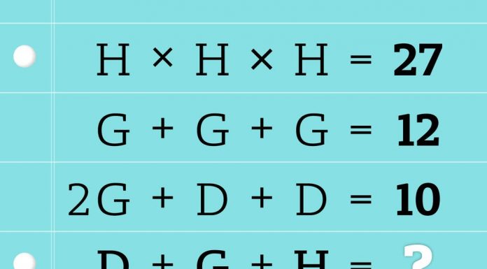 Enigma: você pode resolver esses cálculos com números e letras?