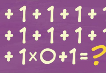 Um enigma para bons observadores: saber matemática não é suficiente, você tem que olhar com atenção.