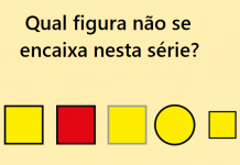 Enigma: qual é a figura que não se encaixa nesta série?
