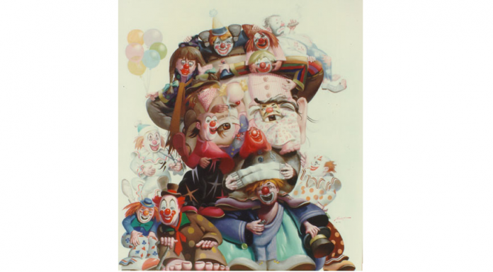 Enigma óptico. Quantos palhaços você consegue contar?