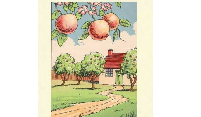 Enigma ótico: Casa com telhado vermelho. O que você acha de anômalo no desenho?