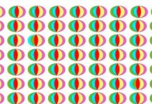 Desafio viral: encontre as 5 bolas diferentes em menos de 60 s.