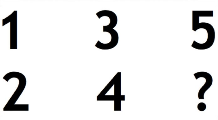 Qual é o número que falta neste enigma? Dica: não é o 6.