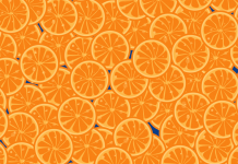 Desafio visual: Encontre quatro sashimis entre as laranjas.