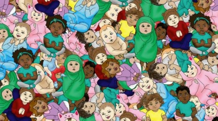 Você pode encontrar o bebê dormindo neste difícil desafio visual?