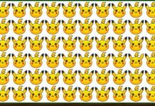 Desafio viral: Encontre o diferente Pikachu em menos de 10s!