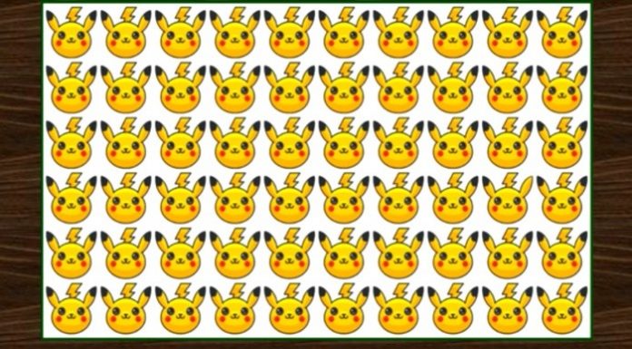 Desafio viral: Encontre o diferente Pikachu em menos de 10s!