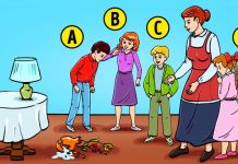 Descubra sobre seu caráter olhando para a foto e adivinhando quem quebrou o vaso.