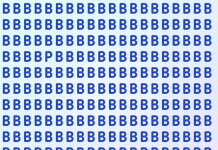 Apenas 1 em cada 30 pessoas com olhos afiados pode alcançar a letra intrusa. E quanto a você?