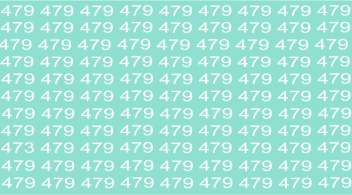 Treine sua memória : Em 10 s, você consegue encontrar o número que é diferente dos restantes na foto?