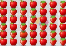 Apenas uma em cada 8 pessoas pode decifrar o enigma: Encontre os 3 tomates entre as frutas em 09s.