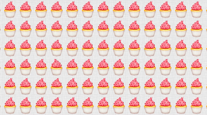 Enigma Visual: Existe um cupcake diferente escondido sob pequenos detalhes. Encontre-o!