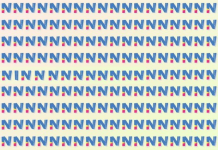 Desafio viral: encontre o único INTRUSO entre todas letras “N”! (apenas para especialistas)