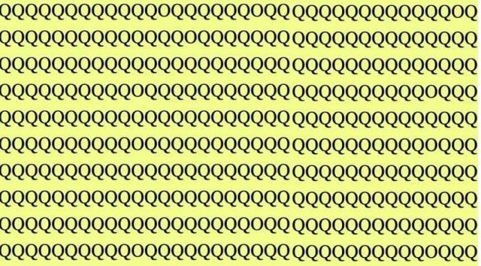 Verifique o quão nítida está sua visão: Quantas letras O você vê na ilustração?